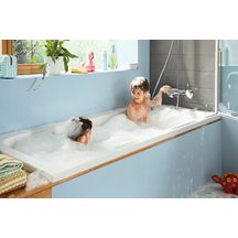 Colonne de douche Croma E Showerpipe 280 - 1 jet avec mitigeur baignoire thermostatique - chromé Réf. 27687000