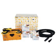 Ponceuse Deros pro + flexible 4 m + adaptateur + 200 abrasifs