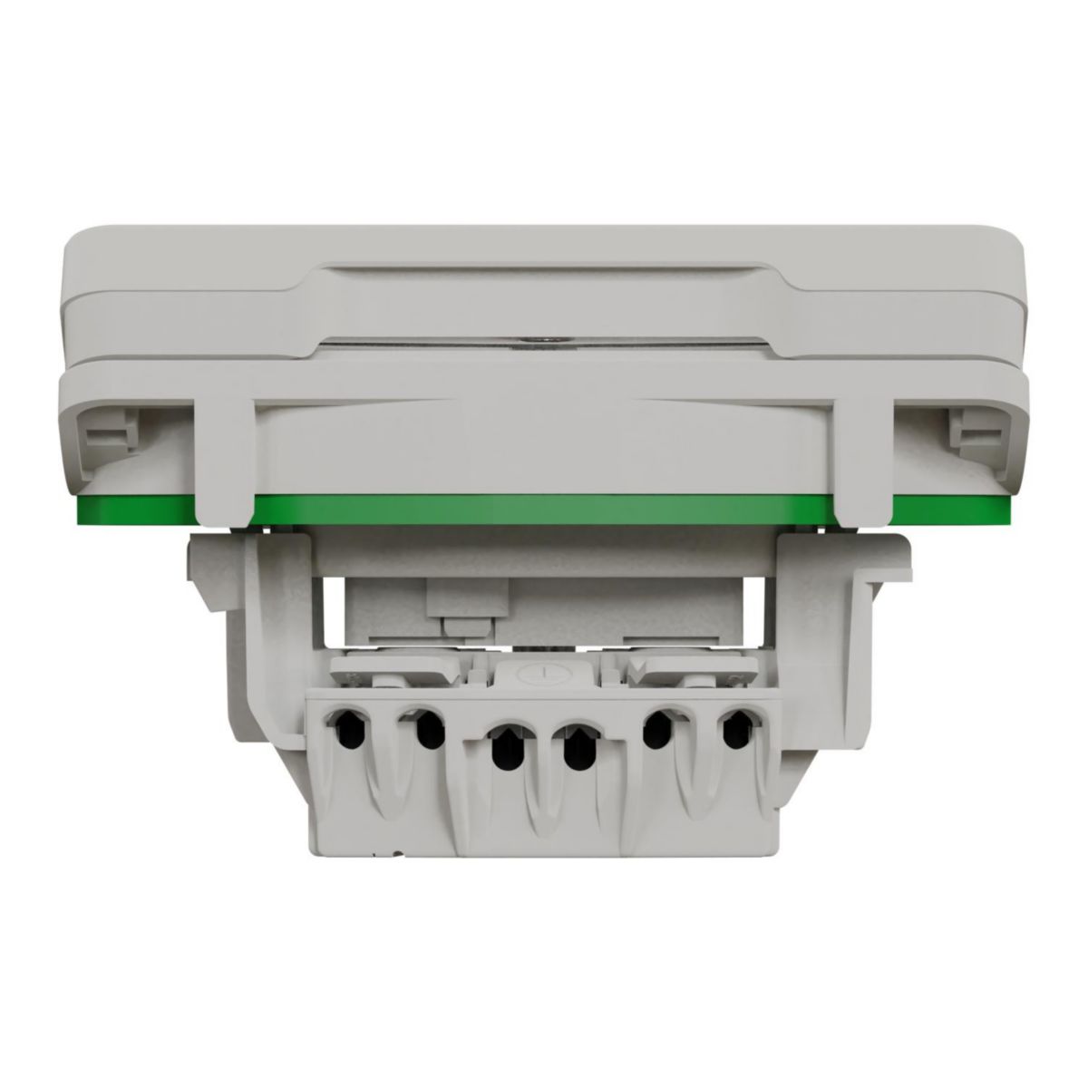 Prise de courant Mureva Styl 2P+T - composable - IP55 - IK08 - connexion auto - blanc