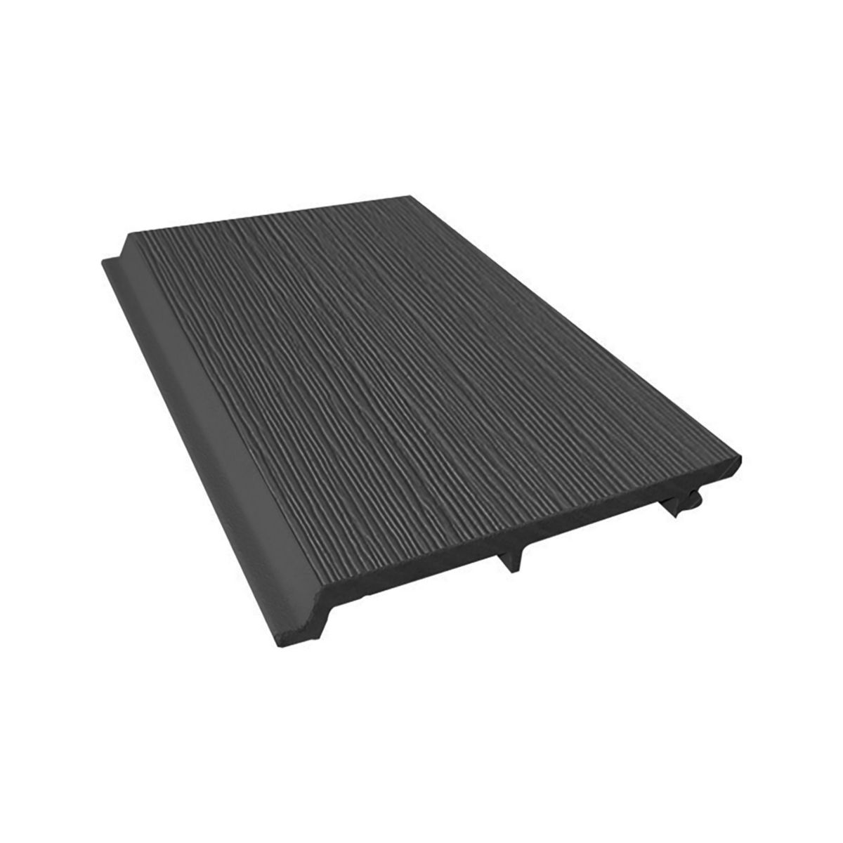 Bardage Malo Protect aspect veiné - gris anthracite - 8x190x3000 mm