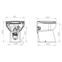 Broyeur SaniCompact 43 - 390x430x445 mm