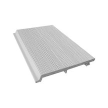 Bardage Malo Protect aspect veiné - blanc pur - 8x190x3000 mm