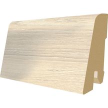 Plinthe sol stratifié 13/32 Medium Chêne craie 17x60x2400 mm