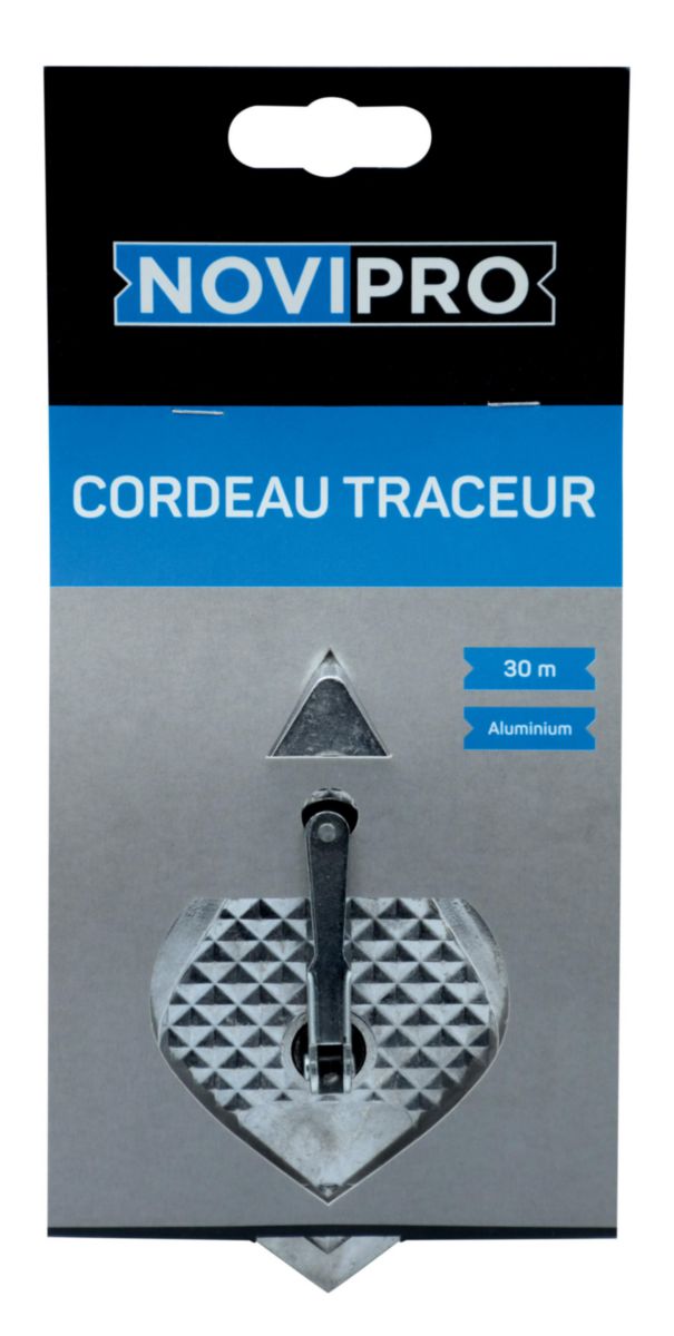 Cordeau traceur aluminium American Line - L. 30 m