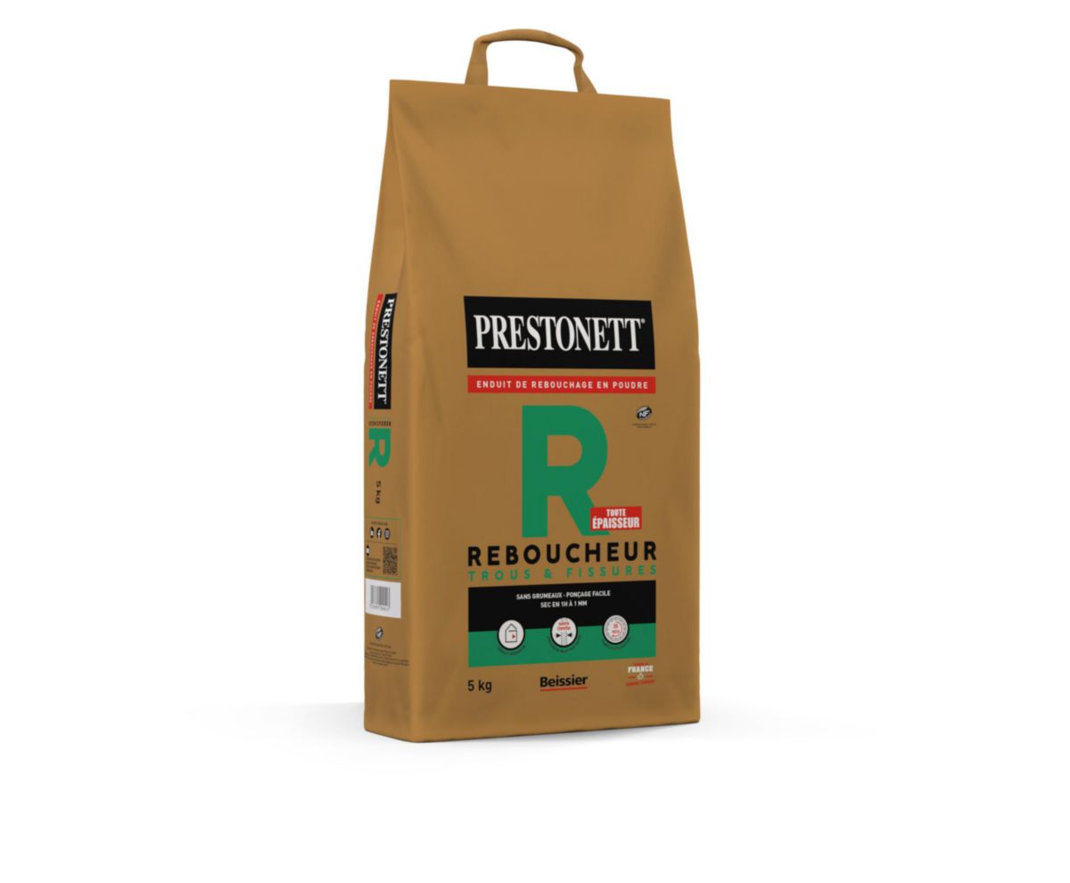 Enduit de rebouchage Prestonett R - sac de 5 kg