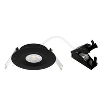 Encastré de plafond rond Led Aspen CCT - 5 W - noir