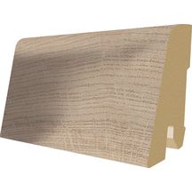 Plinthe sol stratifié L524 - pour EPL189 chêne Melba beige - 17x60x2400 mm