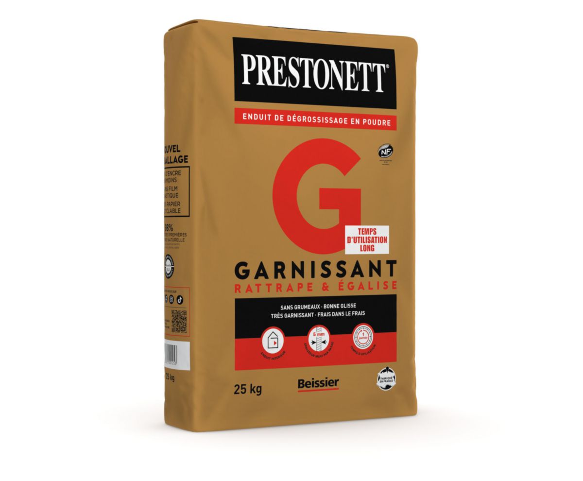 Prestonett garnissant dégrossissant sac de 25kg DYCKERHOFF BEISSIER