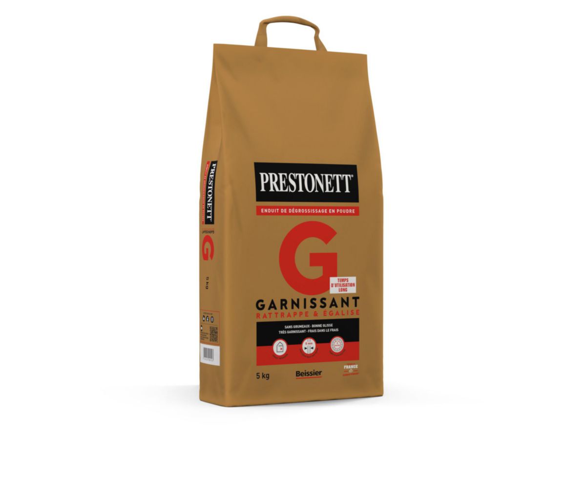 Enduit de dégrossissage Prestonett G garnissant - sac de 5 kg