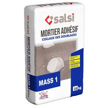 Mortier adhésif pour doublage Mass 1 - sac de 25 kg