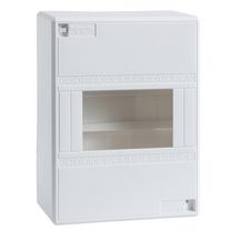 Mini coffret électrique Opale - pose en saillie - 2 modules - blanc - 44x130x57 mm