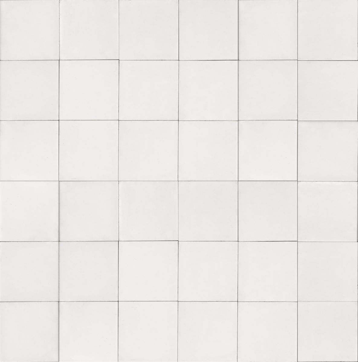 Carrelage mural grès cérame émaillé Crogiolo Artcraft - bianco semi-mat - 20x20 cm