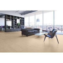 Carrelage sol intérieur grès cérame Techstone - beige mat rectifié - 90x90 cm - ép. 11 mm