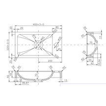 Plan lave main de synthèse Alterna Concerto blanc