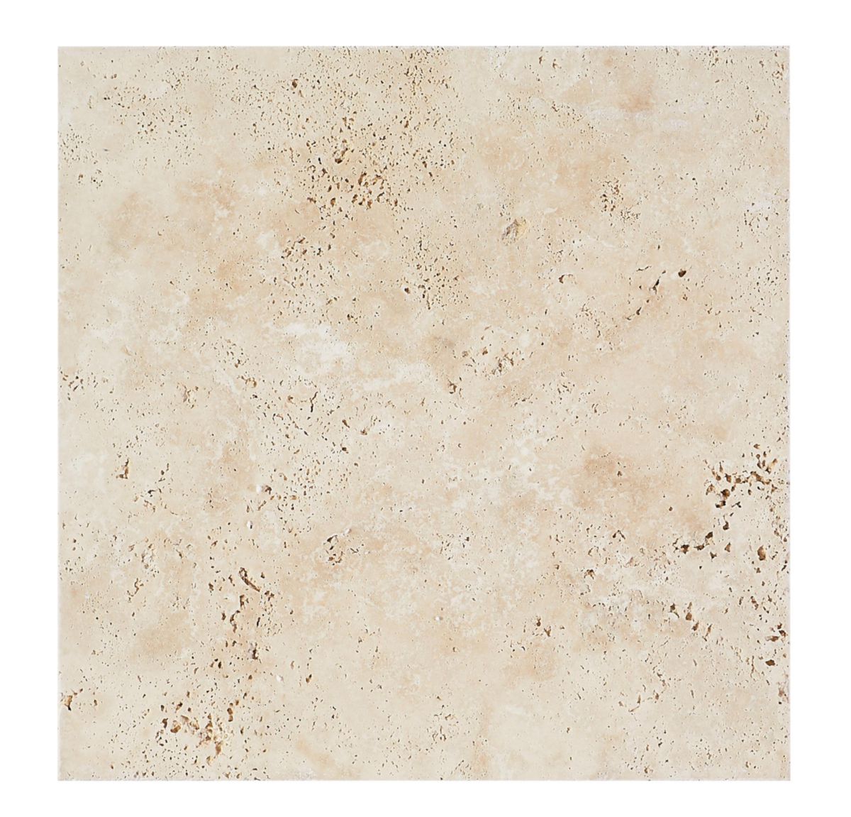 Dalle sol extérieur pierre de travertin - mix beige - multiformat 20x20/20x40/40x40/40x60 cm - ép. 12 mm