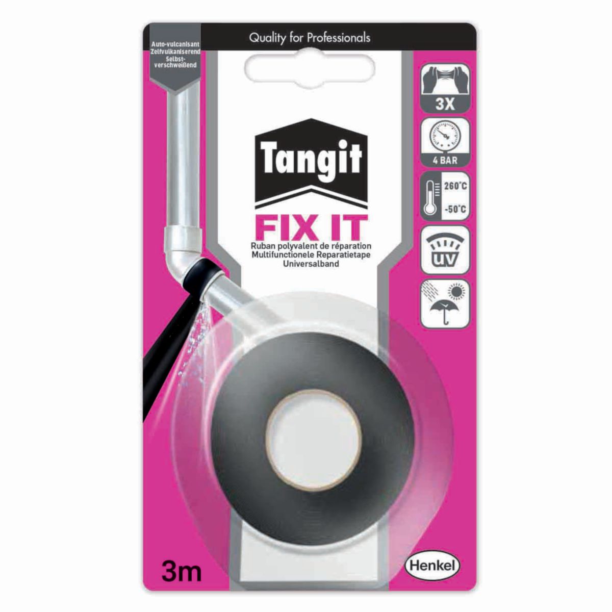 Ruban auto-amalgamant Fix It - bobine de 3 m