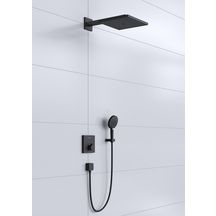 Pack encastré avec mitigeur thermostatique ShowerSelect noir mat Réf. 27939670