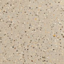 Carrelage sol intérieur grès cérame Terrazzo - beige mat rectifié - 59,7x59,7 cm