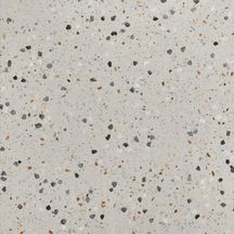 Carrelage sol intérieur grès cérame Terrazzo - grey mat rectifié - 59,7x59,7 cm