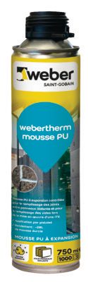 Webertherm Mousse Pu Tube 750ml Réf.10003824