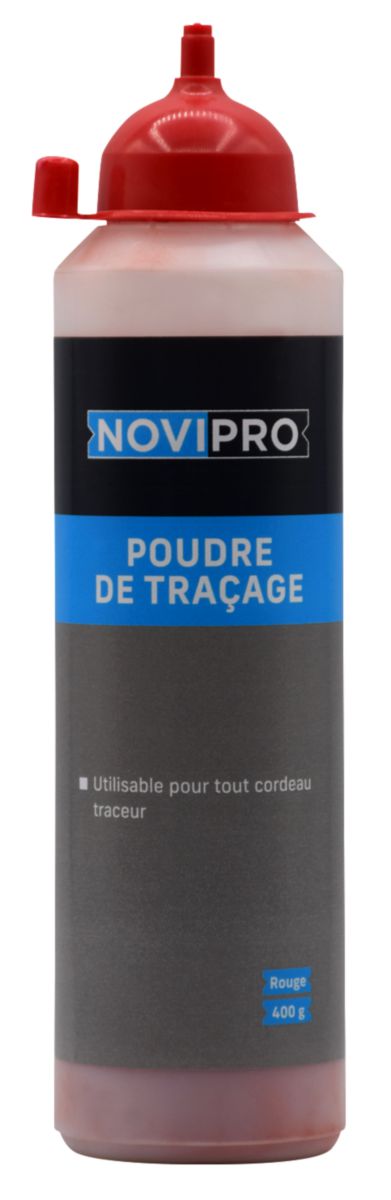 Poudre à tracer - rouge - biberon de 400 g