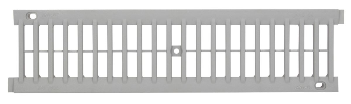 Grille PVC légère gris GRL77 pour CAN177 - CAB773 - CABS773