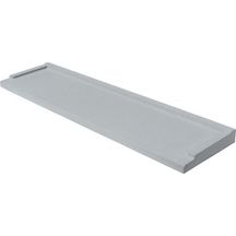 Seuil pour porte fenêtre gris 150 x 33,5 x 4,5 cm Réf. SEUIL734150G