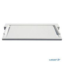 Seuil pour porte-fenêtre PMR blanc 40/250 Réf. SEPMRPS40250B