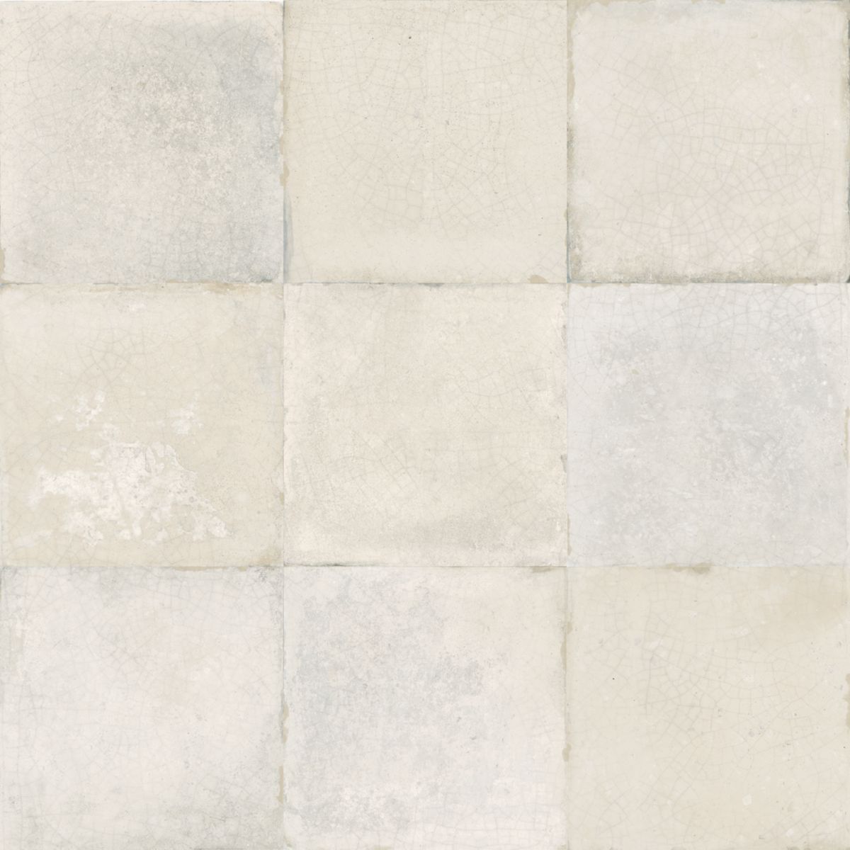 Carrelage sol intérieur grès émaillé FS Etna - white - 33x33 cm