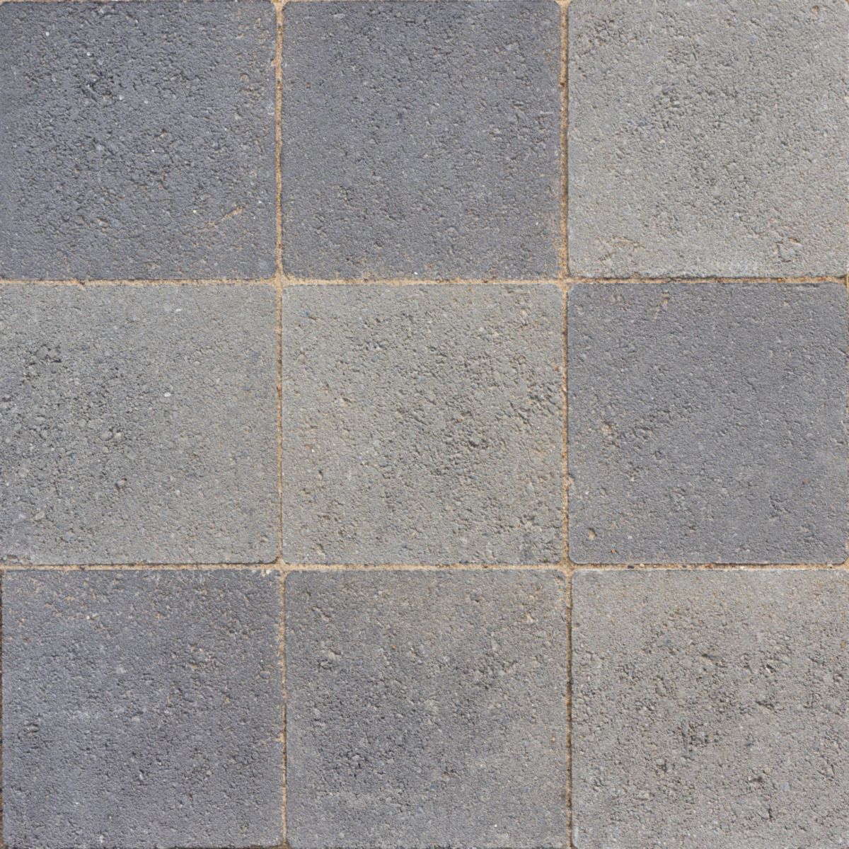 Pavé de sol extérieur Newhedge classique avec écarteurs - grey - 15x15 cm - ép. 6 cm