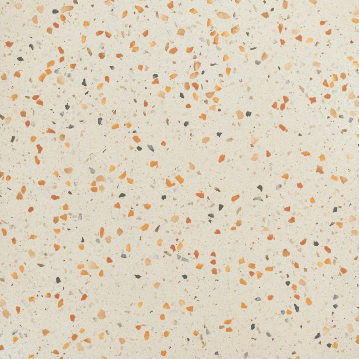 Carrelage sol intérieur grès cérame Terrazzo - coral mat rectifié - 59,7x59,7 cm