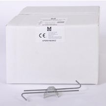 Suspente réglable rapide pour plafond suspendu - ressorts acier électro-zingué - 180 à 300 mm - boîte de 100 pcs