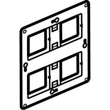 Support universel Batibox - 2x2 postes ou 2x4 à 5 modules