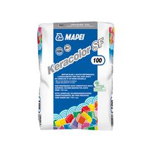 Mortier de jointoiement Mapei Keracolor SF - pour joint de 1 à 4 mm - n°100 blanc - sac de 22 kg