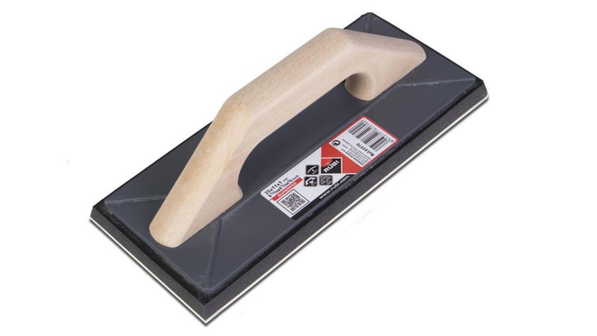 Talochon caoutchouc pour joints SuperPro - poignée bois - 25x11x1 cm