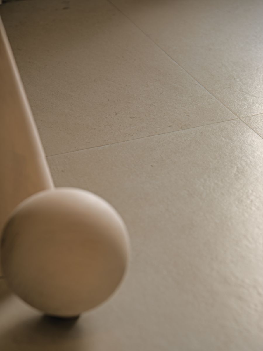 Grès cérame émaillé Marazzi Stonework beige mat 60x60cm MLH8