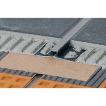 Joint de fractionnement gris Schlüter- DILEX-BWS PVC/CPE souple H. 10 mm x L. 2,5 m