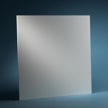 Dalle de plafond plâtre Iso-Tone Hygiène blanc 0,6x0,6m