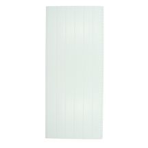 Profilé sous-face alvéolaire PSFA304B Belriv Système - 6 lames - PVC blanc - 400x29 cm