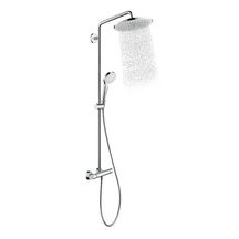 Colonne de Douche Showerpipe Croma 280 mitigeur thermostatique douche chromé Réf. 2679000000