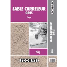 Sable carreleur gris Ecobati PRAD sac de 35kg