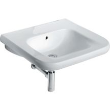 Lavabo MATURA 2 60 x 55 cm en porcelaine, percé un trou, blanc Réf. S221901