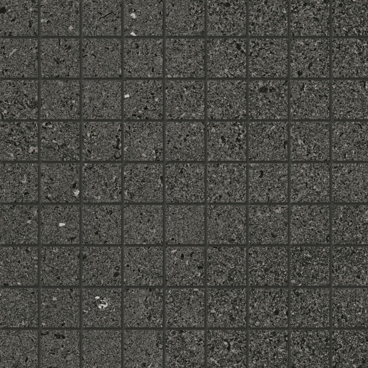 Mosaïque grès cérame Loft - dark naturel - tesselle 3,1x3,1 cm - trame 30x30 cm - ép. 8 mm