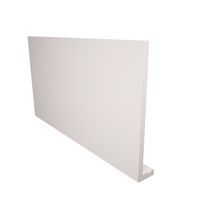 Profil de ventilation alvéolaire pour lambris - PVC blanc - 5 m x 100 mm