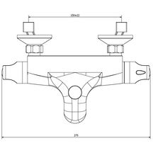 Mitigeur thermostatique bain-douche Alterna Primeo 3