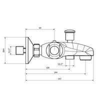 Mitigeur thermostatique bain-douche Alterna Primeo 3