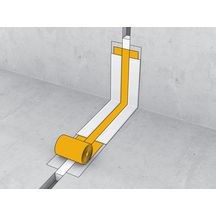 Bande d'étanchéité Sikadur Combiflex - l. 15 cm - rouleau de 25 m