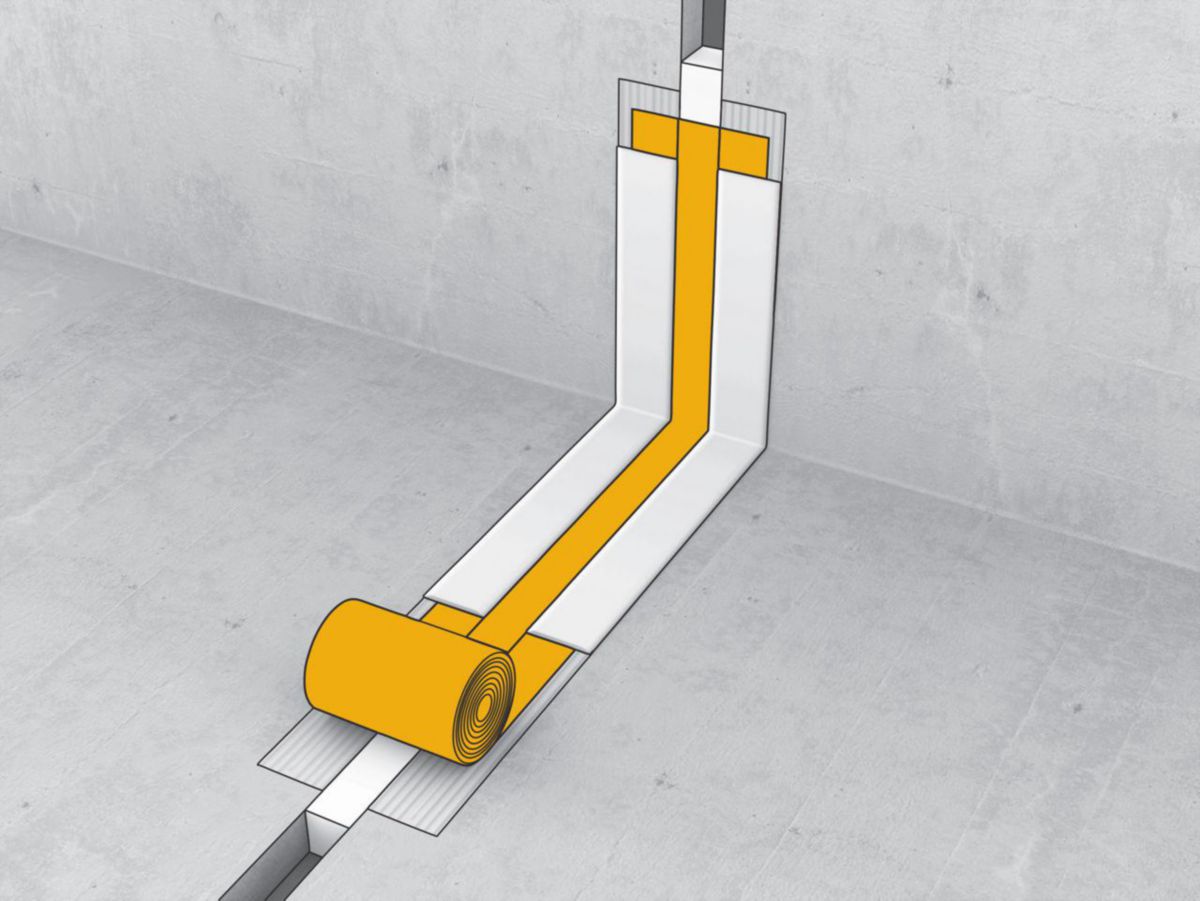 Bande d'étanchéité Sikadur Combiflex - l. 15 cm - rouleau de 25 m