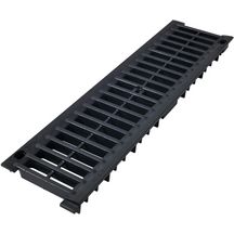 Grille PVC légère gris foncé GRL77K pour CAN177 - CAB773 - CABS773