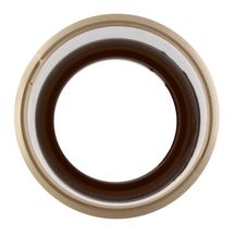 Manchon double pour gouttière demi-ronde de 16 femelle-femelle diamètre 50mm PVC Sable JJGTS